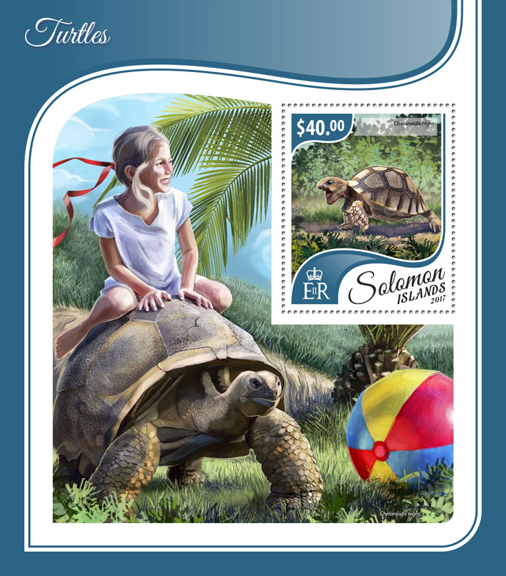 Turtles - Issue of Solomon islands postage stamps